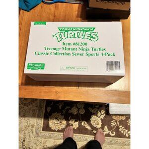 NEW Teenage Mutant Ninja Turtles Classic Collection Sewer Sports 4-Pack  Gift